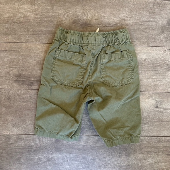 Place Boys Green Pull On Jogger Shorts vguc size 6 - Picture 5 of 7